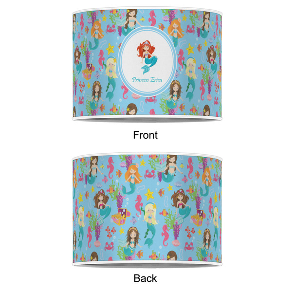 Mermaids 16" Drum Lampshade - APPROVAL (Poly Film)