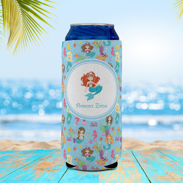 Mermaids 16oz Can Sleeve - LIFESTYLE