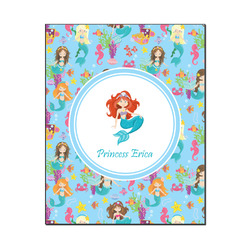 Mermaids Wood Print - 16x20 (Personalized)