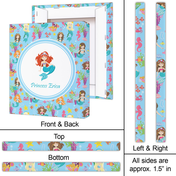 Mermaids 20x24 - Canvas Print - Approval