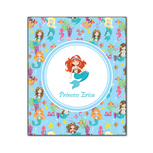 Custom Mermaids Wood Print - 20x24 (Personalized)