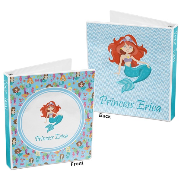 Mermaids 3-Ring Binder Front and Back