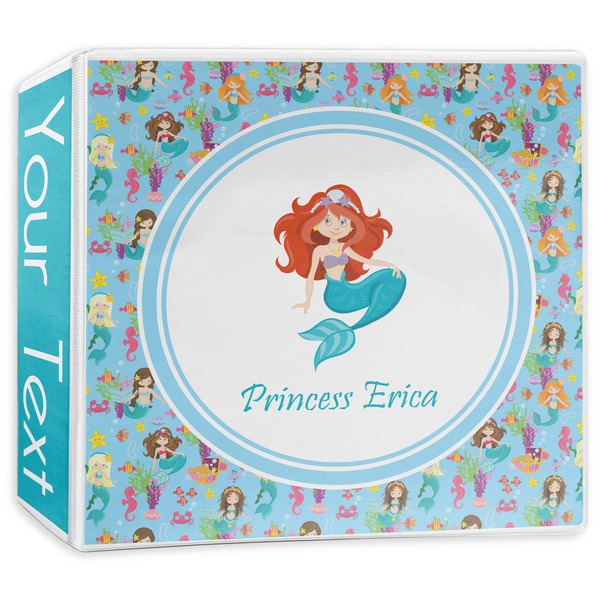 Custom Mermaids 3-Ring Binder - 3 inch (Personalized)