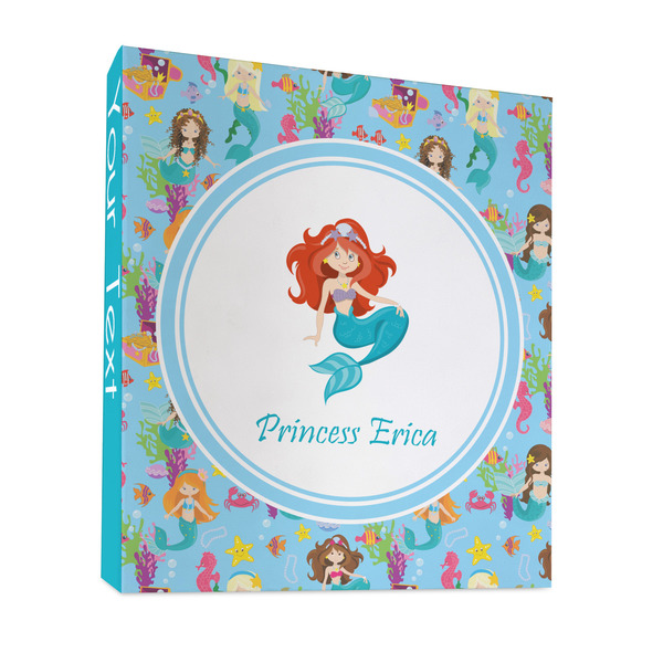 Custom Mermaids 3 Ring Binder - Full Wrap - 1" (Personalized)