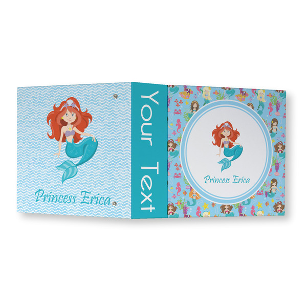 Mermaids 3 Ring Binders - Full Wrap - 3" - OPEN OUTSIDE