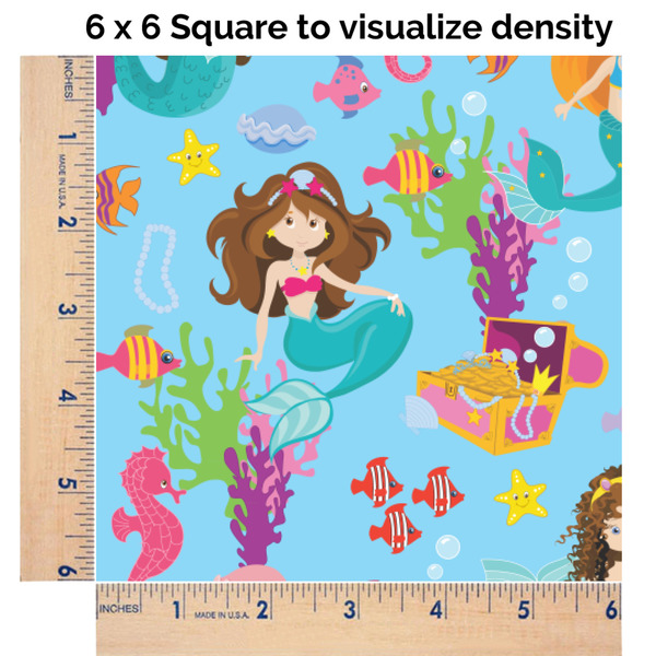 Mermaids 6x6 Swatch of Fabric