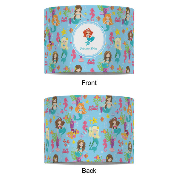 Mermaids 8" Drum Lampshade - APPROVAL (Fabric)