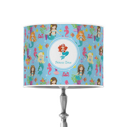 Mermaids 8" Drum Lamp Shade - Poly-film (Personalized)