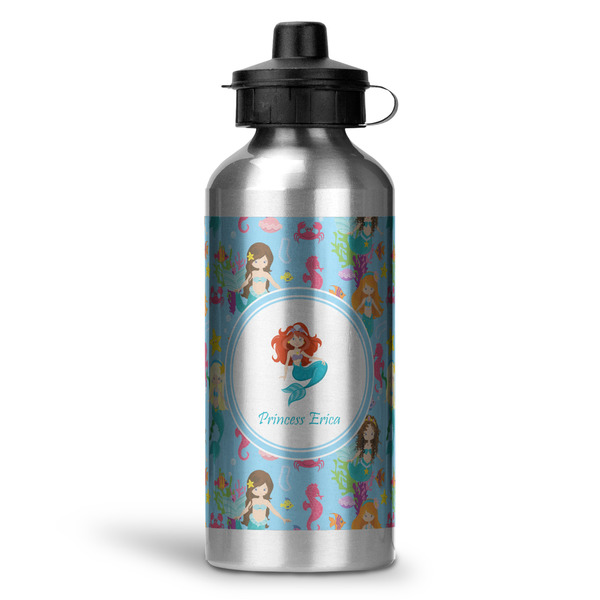 Custom Mermaids Water Bottles - 20 oz - Aluminum (Personalized)