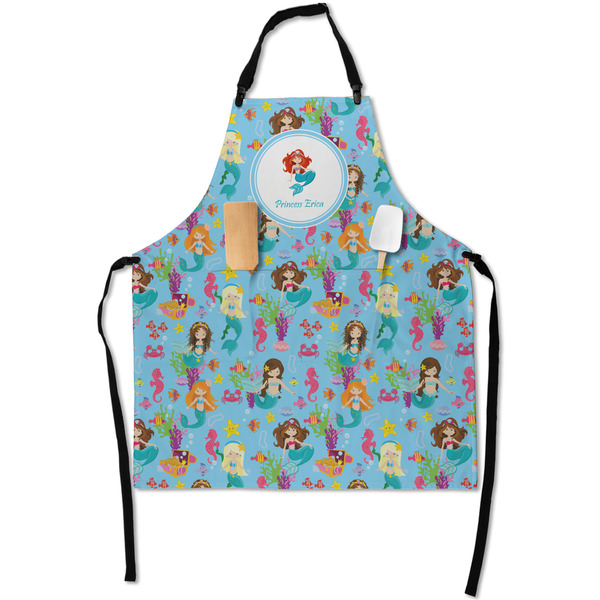 Custom Mermaids Apron With Pockets w/ Name or Text