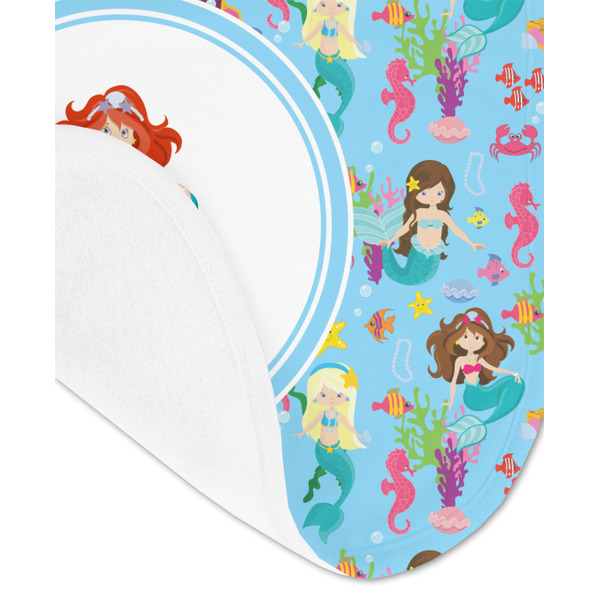 Mermaids Baby Bib - AFT detail