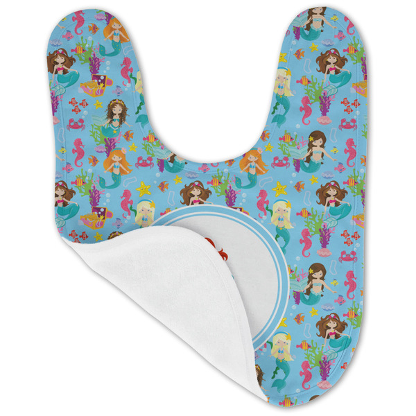 Mermaids Baby Bib - AFT folded