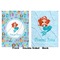 Mermaids Baby Blanket (Double Sided - Printed Front and Back)