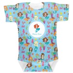 Mermaids Baby Bodysuit 0-3 (Personalized)