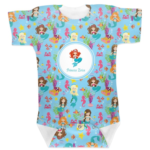 Custom Mermaids Baby Bodysuit 3-6 (Personalized)