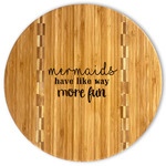 Mermaids Bamboo Cutting Board