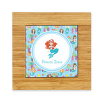 Mermaids Bamboo Trivet with Ceramic Tile Insert (Personalized)