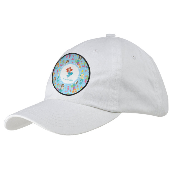 Custom Mermaids Baseball Cap - White (Personalized)