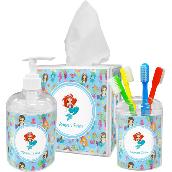 Mermaids Bathroom Accessories Set (Personalized)