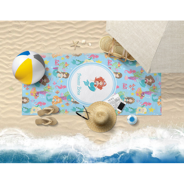 Mermaids Beach Towel Lifestyle