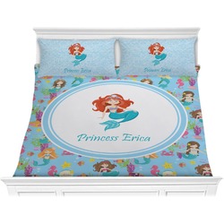 Mermaids Comforter Set - King (Personalized)