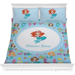 Mermaids Comforter Set - Full / Queen (Personalized)