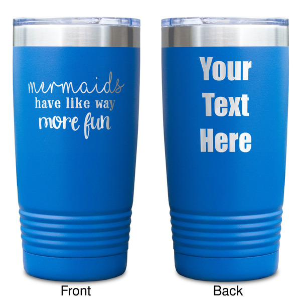 Mermaids Blue Polar Camel Tumbler - 20oz - Double Sided - Approval