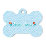 Mermaids Bone Shaped Dog ID Tag (Personalized)