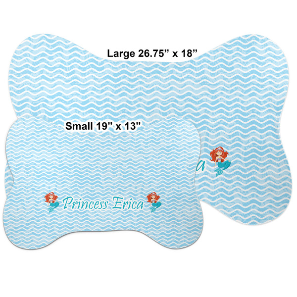 Mermaids Bone Shaped Mat Comparison
