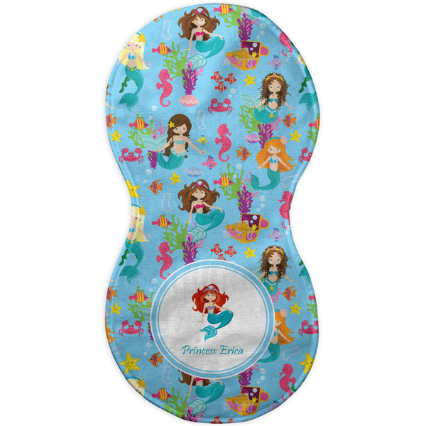 Mermaids Burp Peanut Shaped Flat