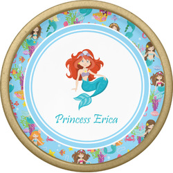 Mermaids Cabinet Knob - Gold (Personalized)