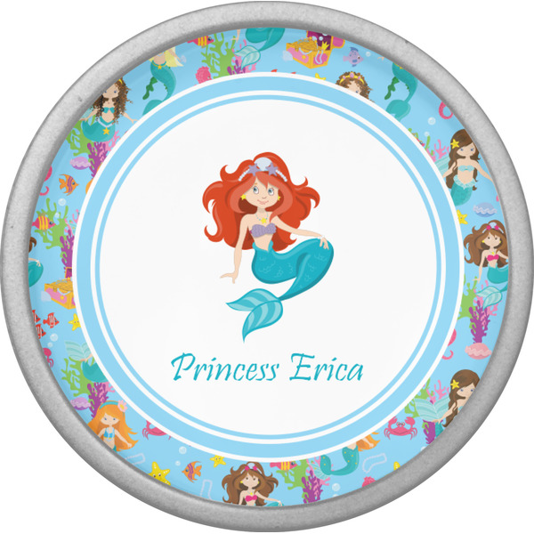 Mermaids Cabinet Knob - Nickel - Front