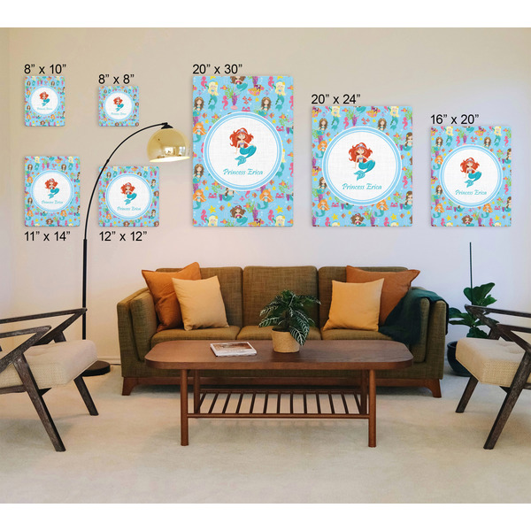 Mermaids Canvas Prints - Multiple Sizes