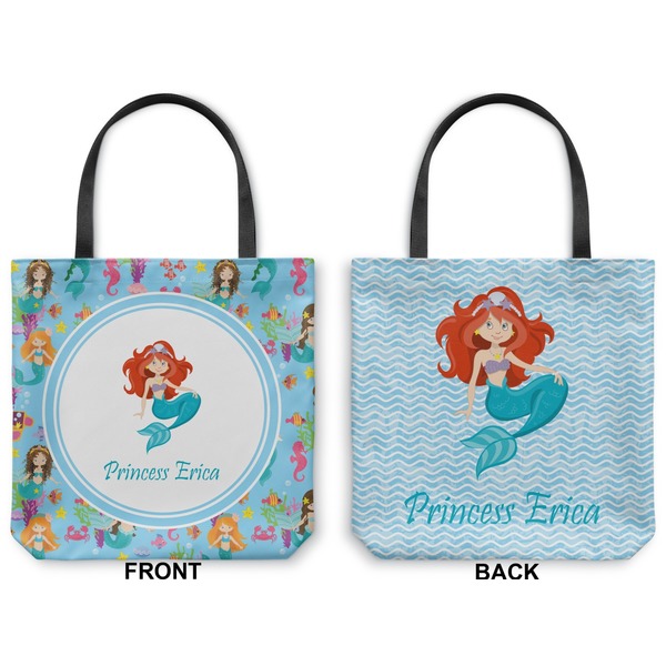 Mermaids Canvas Tote - Front and Back