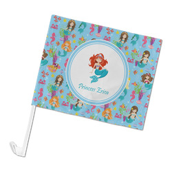 Mermaids Car Flag - Large (Personalized)
