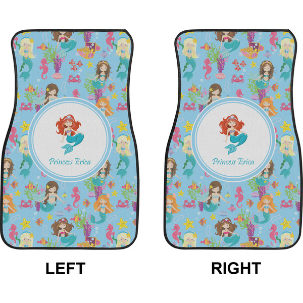 Mermaids Car Mat Front - Approval