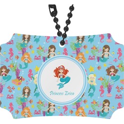 Mermaids Rear View Mirror Ornament (Personalized)