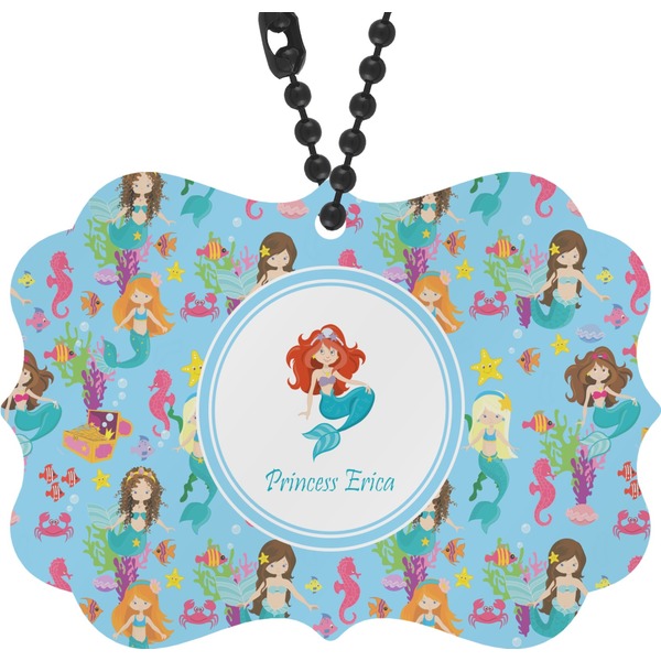 Custom Mermaids Rear View Mirror Decor (Personalized)