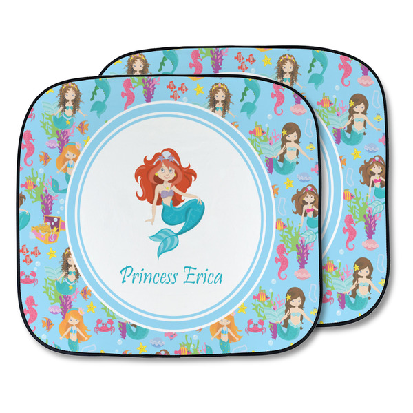 Custom Mermaids Car Sun Shade - Two Piece (Personalized)