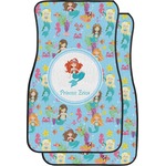 Mermaids Car Floor Mats (Front Seat) (Personalized)