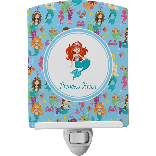 Custom Mermaids Ceramic Night Light (Personalized)