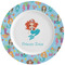 Mermaids Ceramic Dinner Plates (Set of 4) (Personalized)