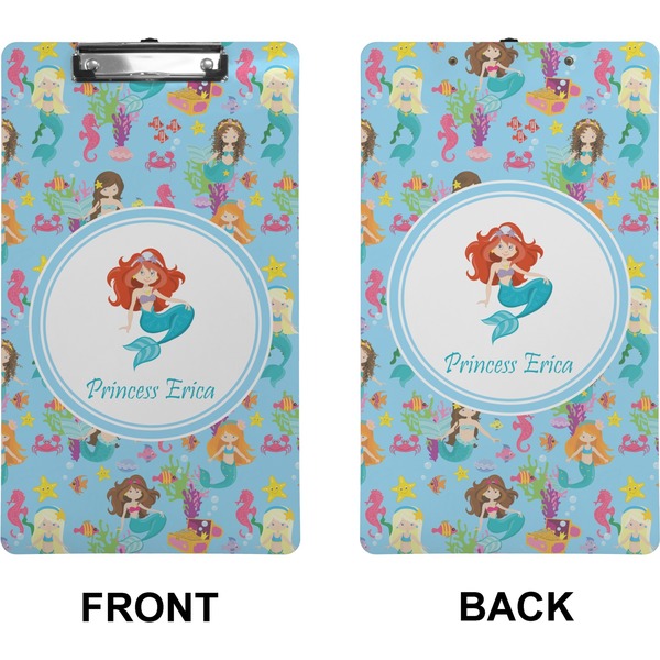 Mermaids Clipboard (Legal) (Front + Back)