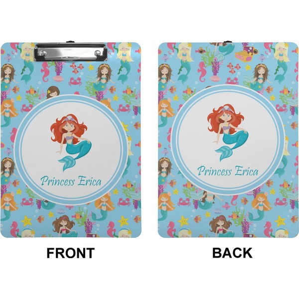 Mermaids Clipboard (Letter) (Front + Back)