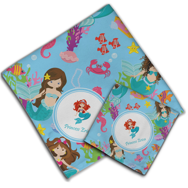 Mermaids Cloth Napkins - Personalized Lunch & Dinner (PARENT MAIN)