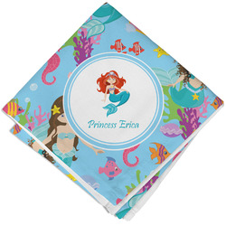 Mermaids Cloth Napkin w/ Name or Text
