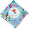 Mermaids Cloth Napkins - Personalized Lunch (Folded Four Corners)