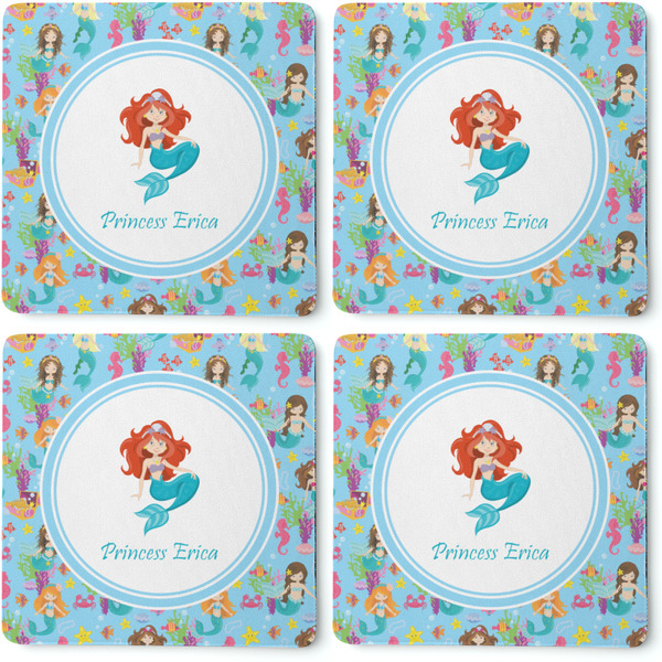 Mermaids Coaster Rubber Back - Apvl