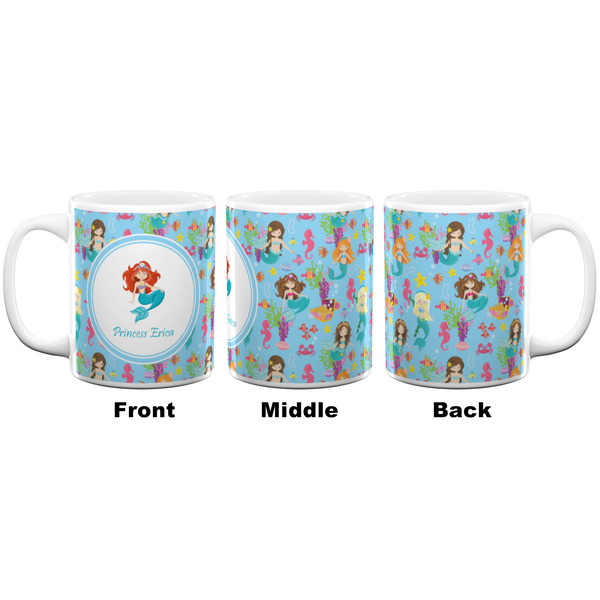 Mermaids Coffee Mug - 11 oz - White APPROVAL