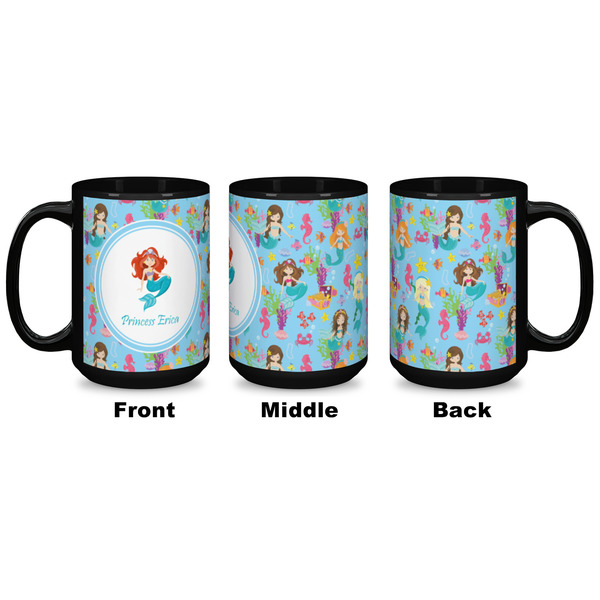 Mermaids Coffee Mug - 15 oz - Black APPROVAL